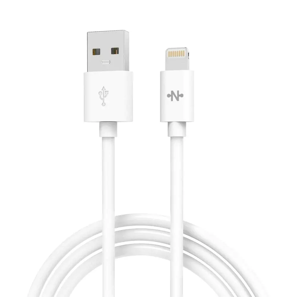 Câble Data USB vers Lightning CONNECT MC-CLB5 12W (2m) Blanc