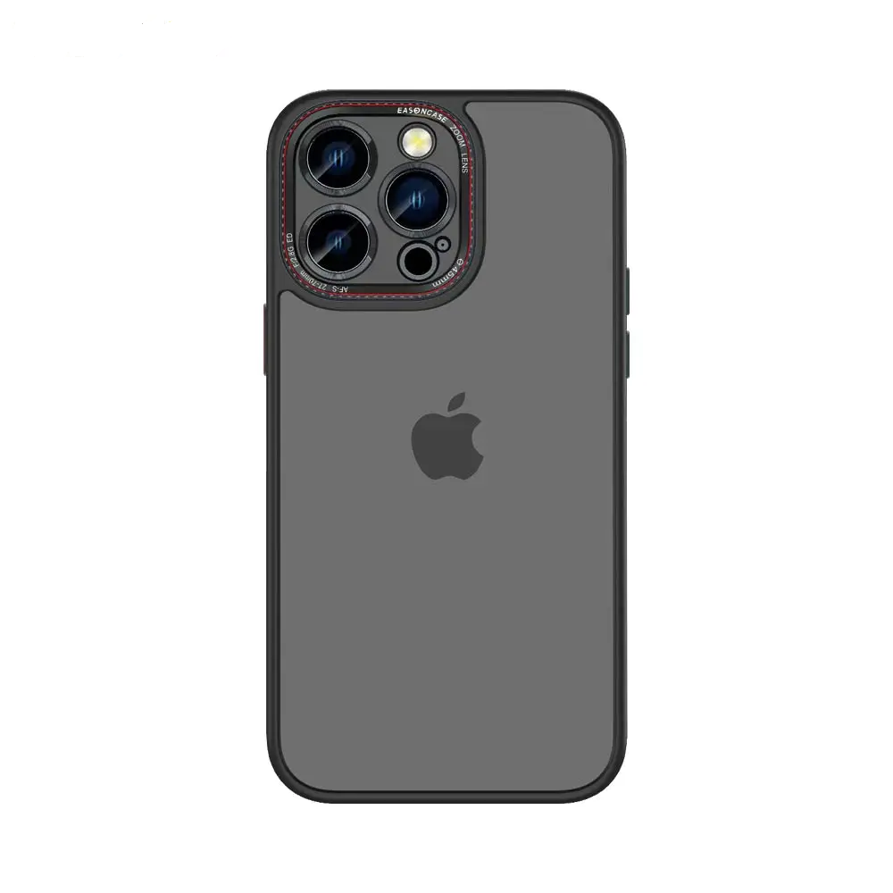 Coque de Protection Canon Lens JMGOKIT pour Apple iPhone 15 Pro Max Noir