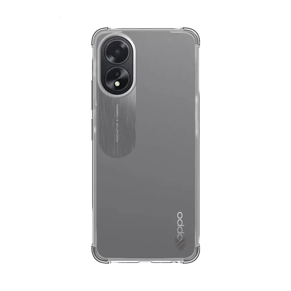 Coque Silicone Renforcée PROTECT pour OPPO A18 Transparent