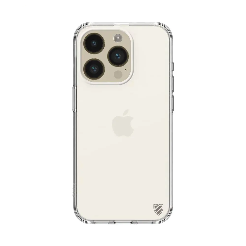Coque Silicone PROTECT pour Apple iPhone 14 Pro Transparent