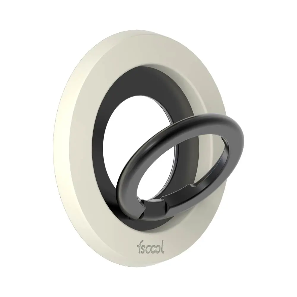 Bague Support Smartphone fscool R2 Magrip MagSafe Blanc