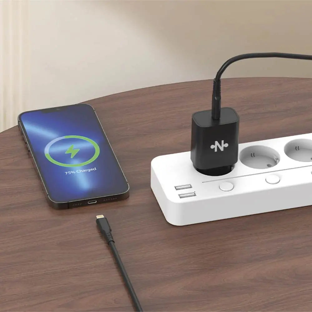 Chargeur Secteur USB-C CONNECT MC-CNC20W 20W Noir