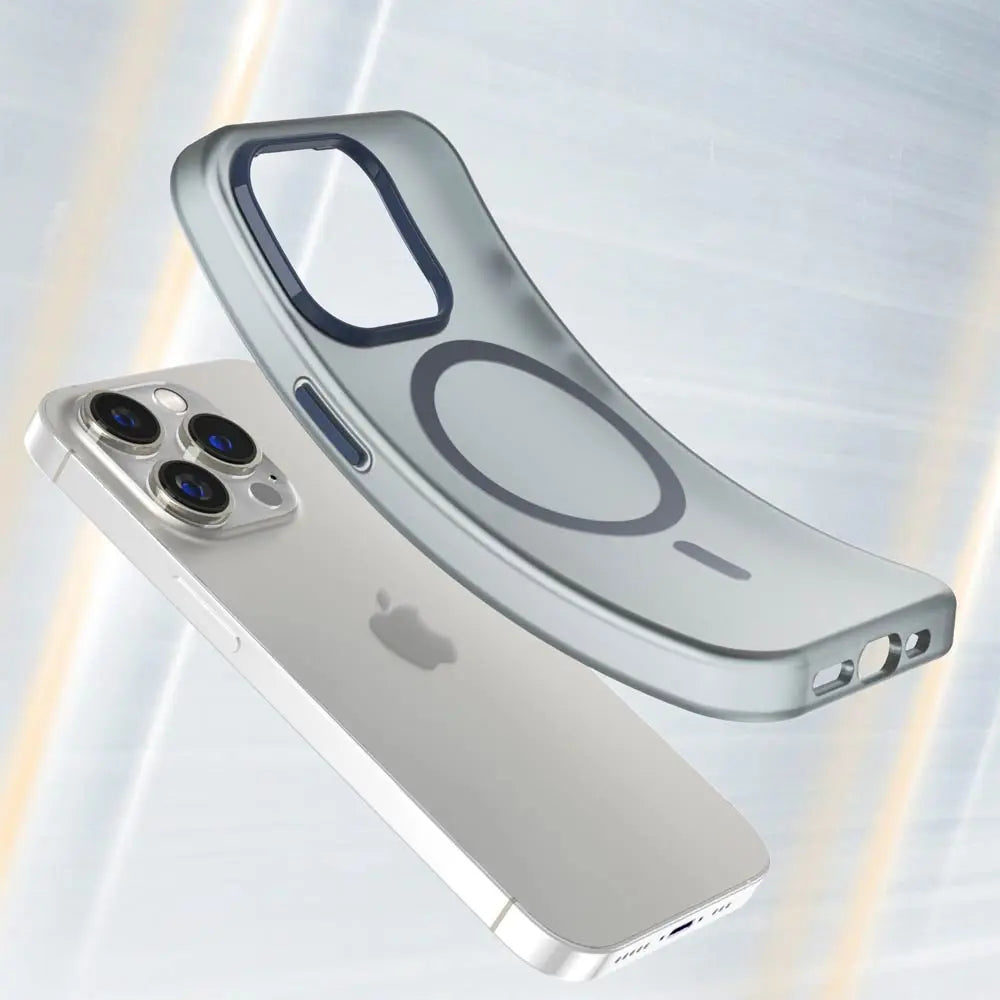 Coque de Protection MF-006 MagSafe PROTECT pour Apple iPhone 14 Pro Bleu Marine