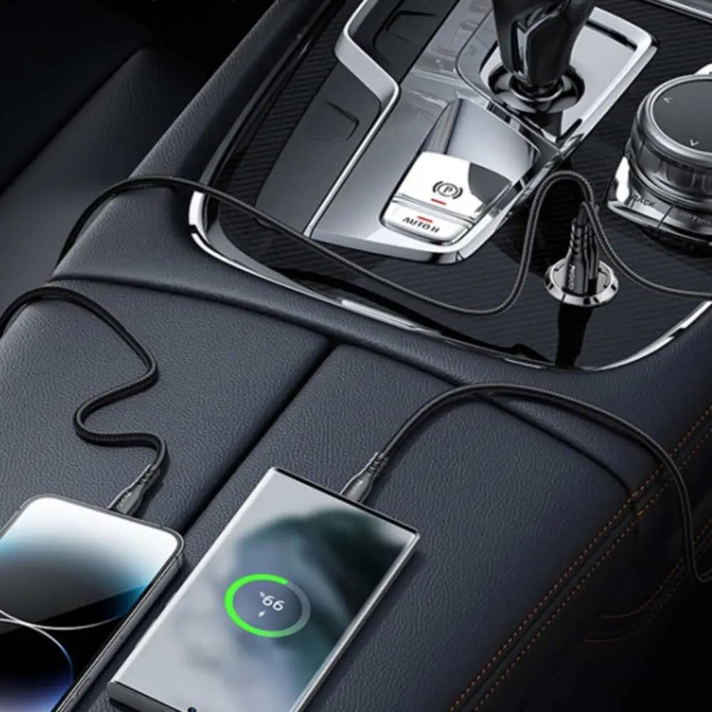 Chargeur Allume-Cigare Yesido Y69 30W SUPER FAST Noir
