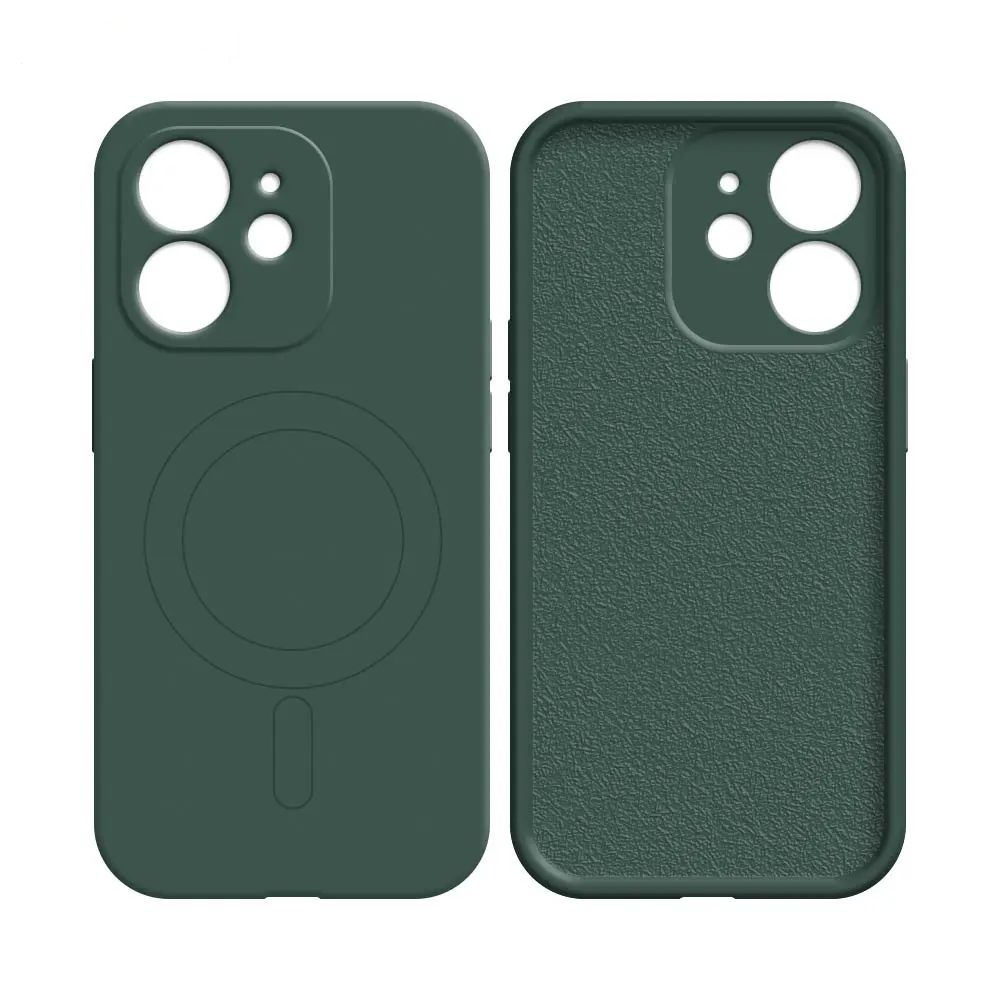 Coque de Protection IZ001 PROTECT pour Apple iPhone 11 MagSafe Vert Foncé