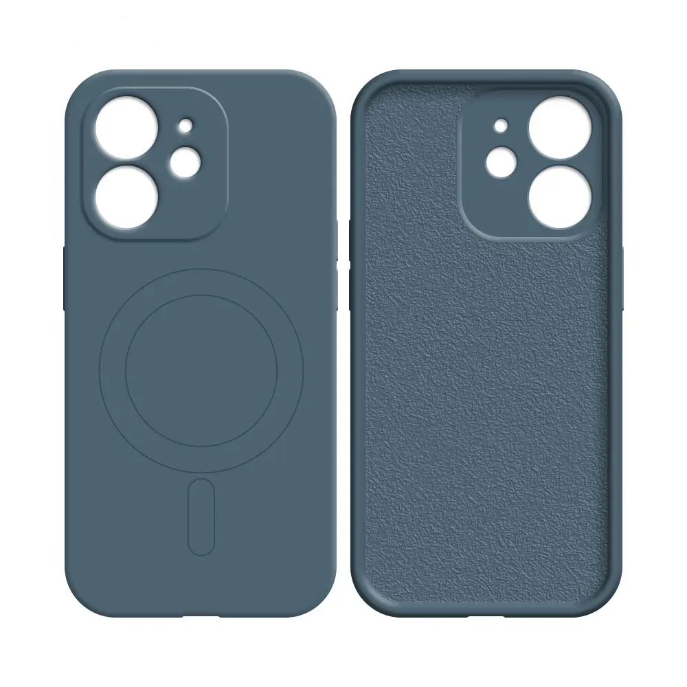 Coque de Protection IZ001 PROTECT pour Apple iPhone 12 Mini MagSafe Bleu