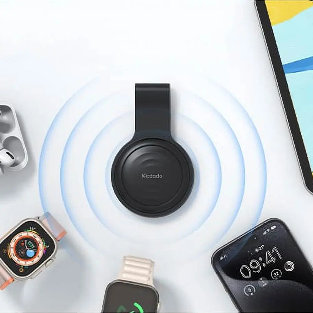 Traceur GPS Mcdodo AT-7201 avec Apple Find My Noir