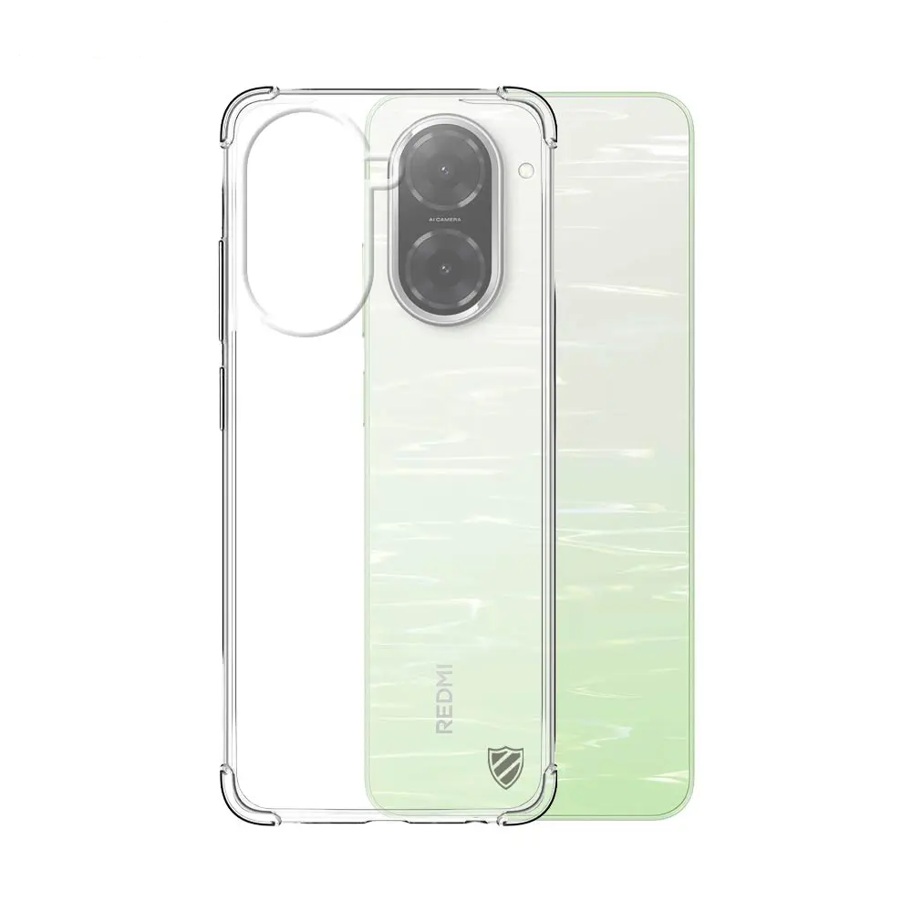 Coque Silicone Renforcée PROTECT pour Xiaomi Redmi A5 4G/Poco C71 (171mm) Transparent