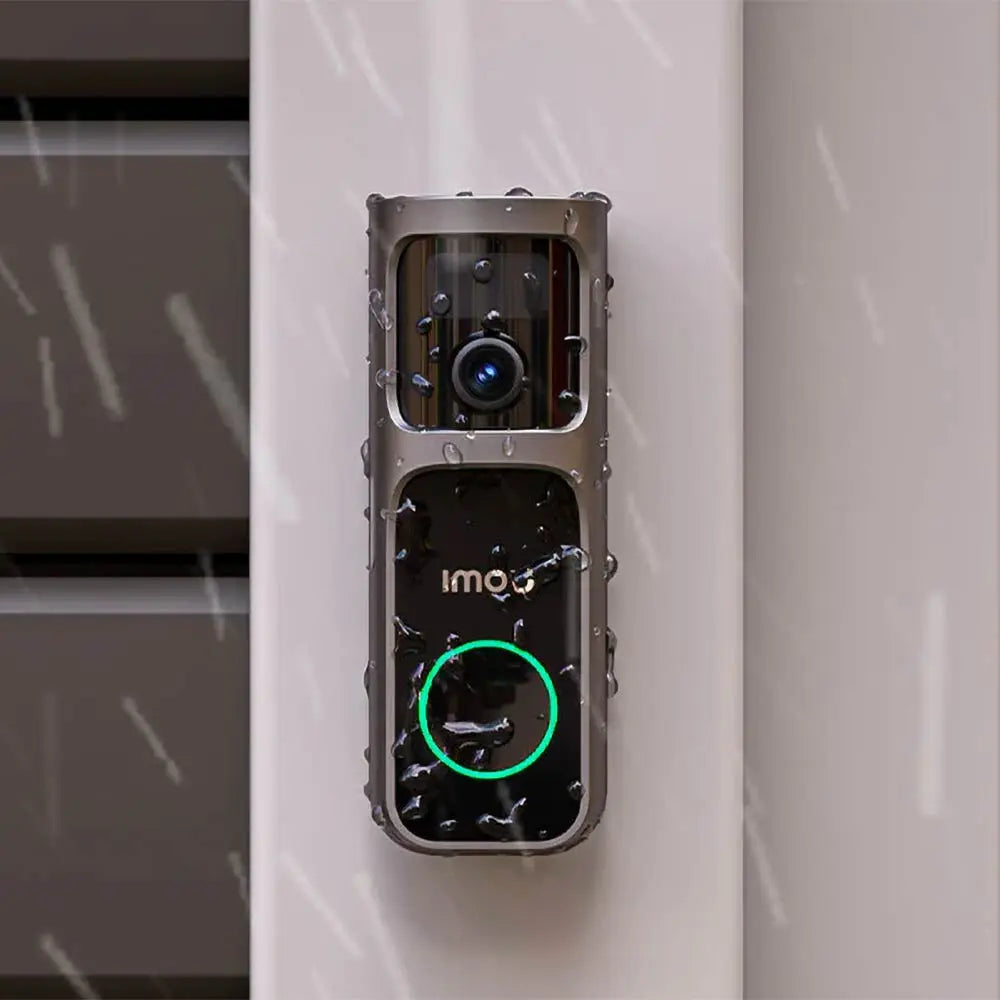 Sonnette Vidéo sans Fil IA Imou Doorbell 3 Kit avec Batterie 5000mAh et Répéteur Wi-Fi