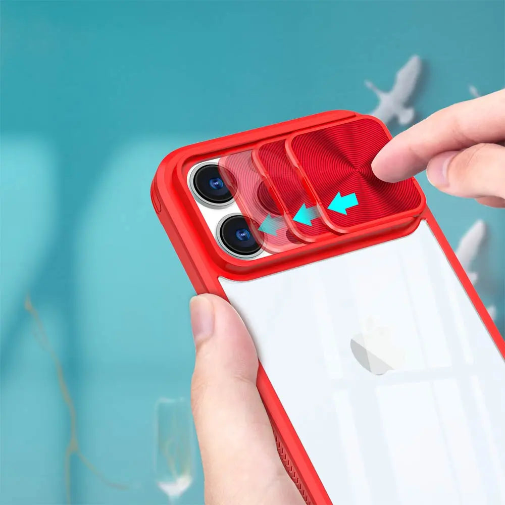 Coque de Protection IE027 PROTECT pour Apple iPhone 14 Pro Max Rouge
