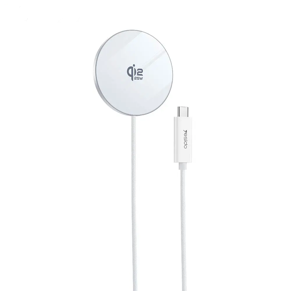 Chargeur à Induction Yesido DS41 Qi2 25W Blanc