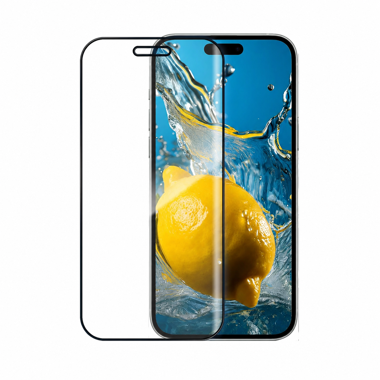 Verre Trempé Intégral PROTECT pour Apple iPhone 16 Noir