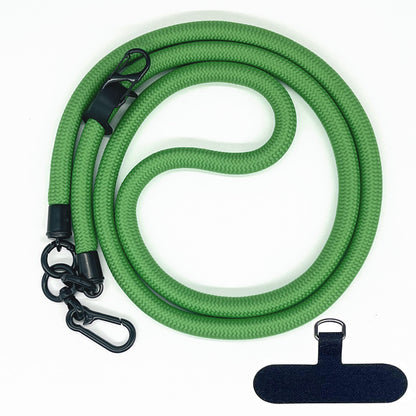 Cordon de téléphone en corde d’escalade 10 mm avec joint, bandoulière réglable pour téléphone portable et appareil photo, sangle anti-perte pour le cou