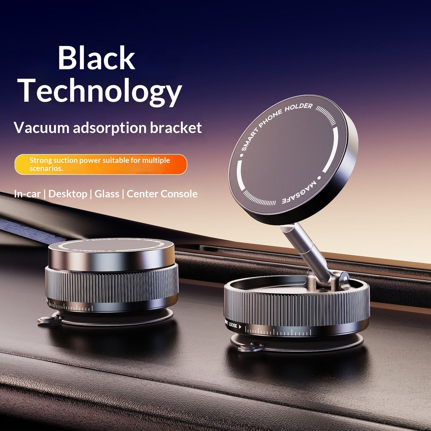 Support chargeur de téléphone magnétique de bureau et de voiture, pratique pour la navigation