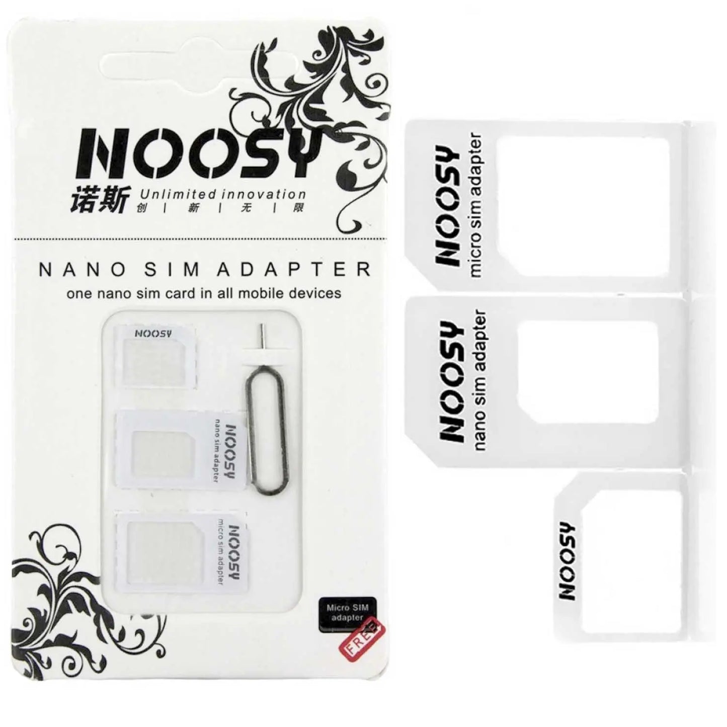 Adaptateur Sim Noosy Blanc