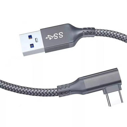 Câble USB-C 3.0 coudé 5 m pour Oculus Link / Steam Quest Type-C