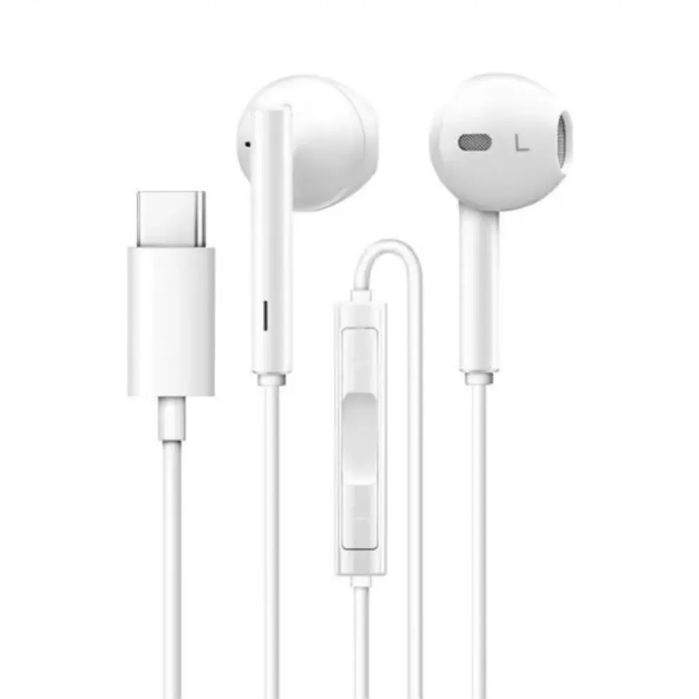 Écouteurs Filaires USB-C Huawei 22040296 CM33 Handsfree Bulk Blanc
