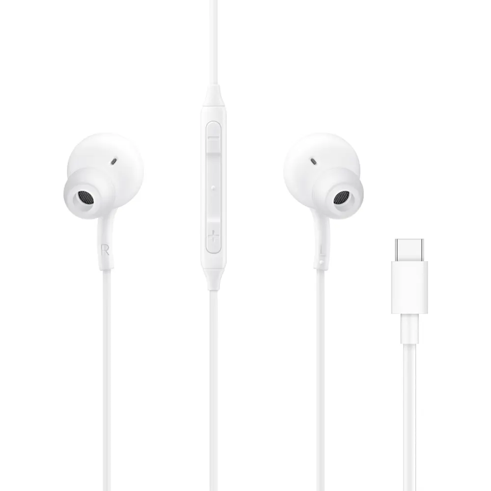 Écouteurs Filaires USB-C Samsung GP-OAU021AMDWW AKG Earphones EO-IC100BWE Bulk Blanc
