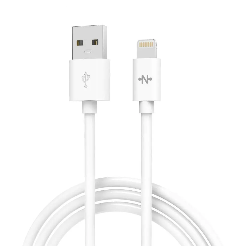 Câble Data USB vers Lightning CONNECT MC-CLB1 12W (1m) Blanc