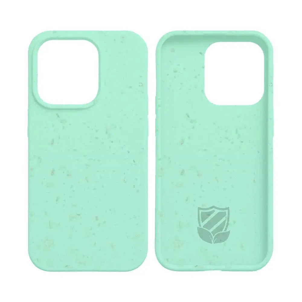 Coque Bambou Biodégradable PROTECT pour Apple iPhone 12 Pro Max Vert Menthe