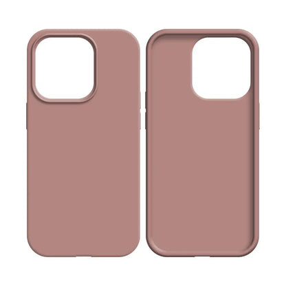 Coque Silicone Compatible pour Apple iPhone 14 Rose