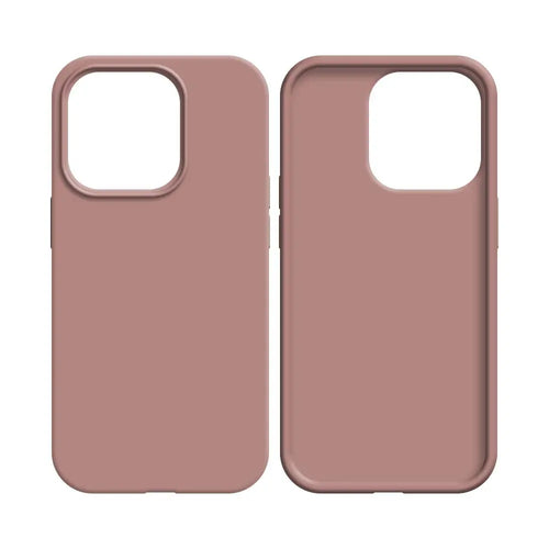 Coque Silicone Compatible pour Apple iPhone 14 Rose