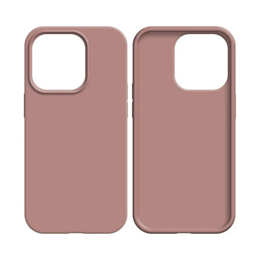 Coque Silicone Compatible pour Apple iPhone 14 Rose