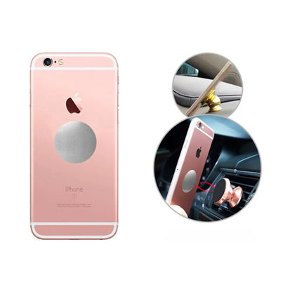 Aimant Autocollant pour Support Smartphone 25*0,3mm Pack x10