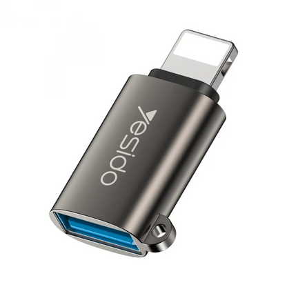 Adaptateur OTG USB Femelle vers Lightning Mâle Yesido GS14