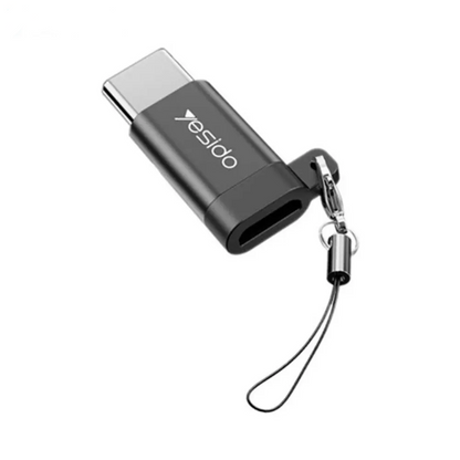 Adaptateur OTG Micro USB Femelle vers USB-C Mâle Yesido GS04