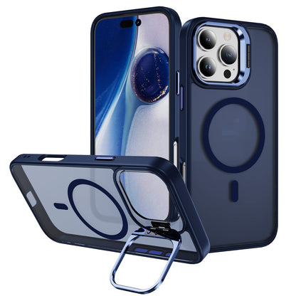 Coque de téléphone magnétique avec support d’objectif (lentille)