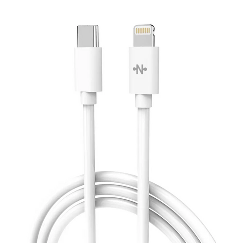 Pack Câble Data USB-C vers Lightning CONNECT MC-CLB2 20W (1m) Bulk x10 Blanc