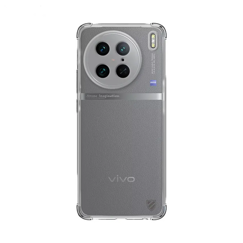 Coque Silicone Renforcée PROTECT pour Vivo X90 Pro Transparent