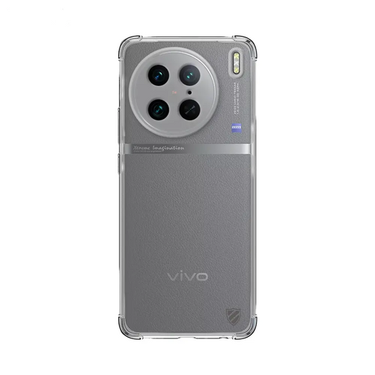 Coque Silicone Renforcée PROTECT pour Vivo X90 Pro Transparent