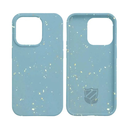Coque Bambou Biodégradable PROTECT pour Apple iPhone 15 Plus Bleu