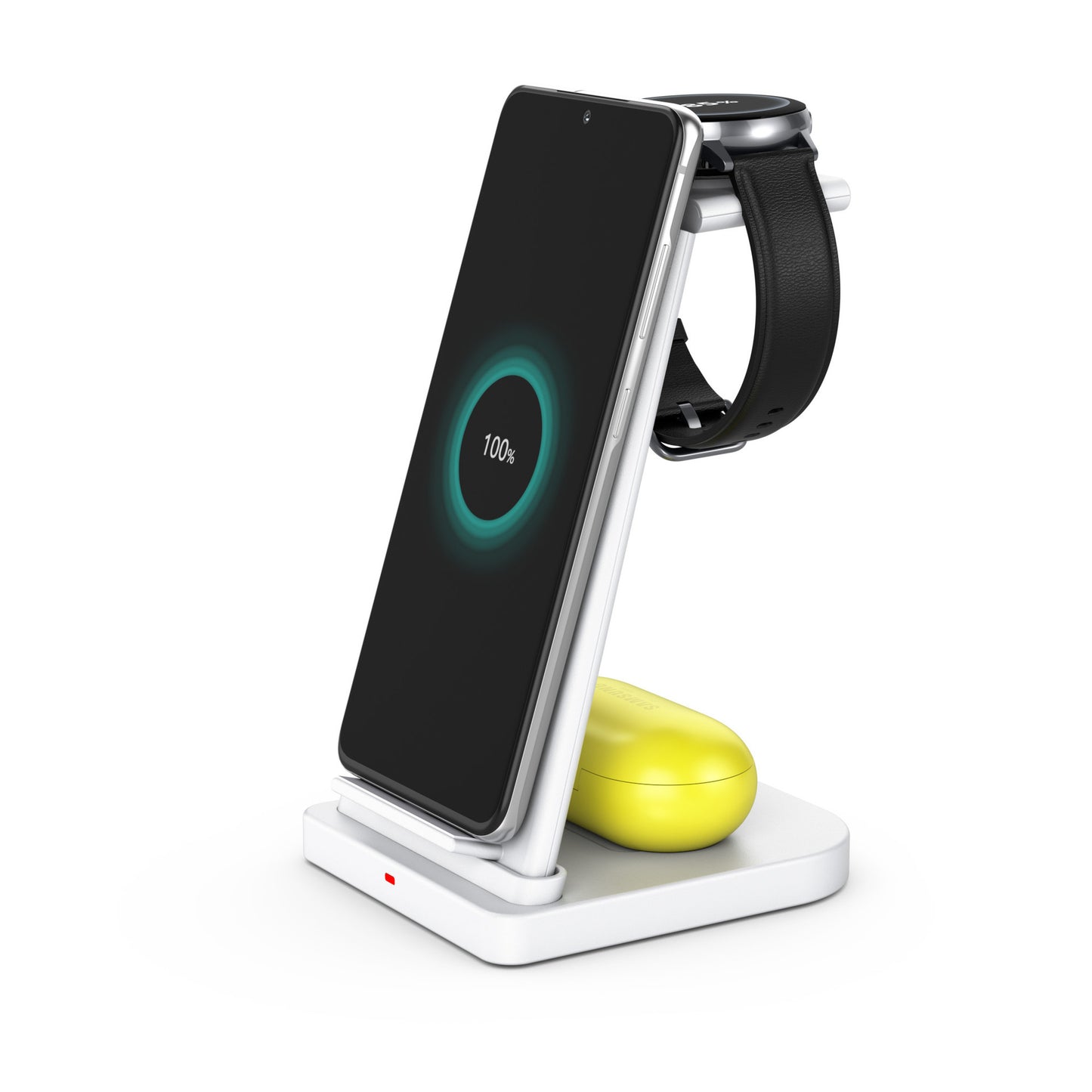 Chargeur sans fil 3-en-1 pour téléphone et montre