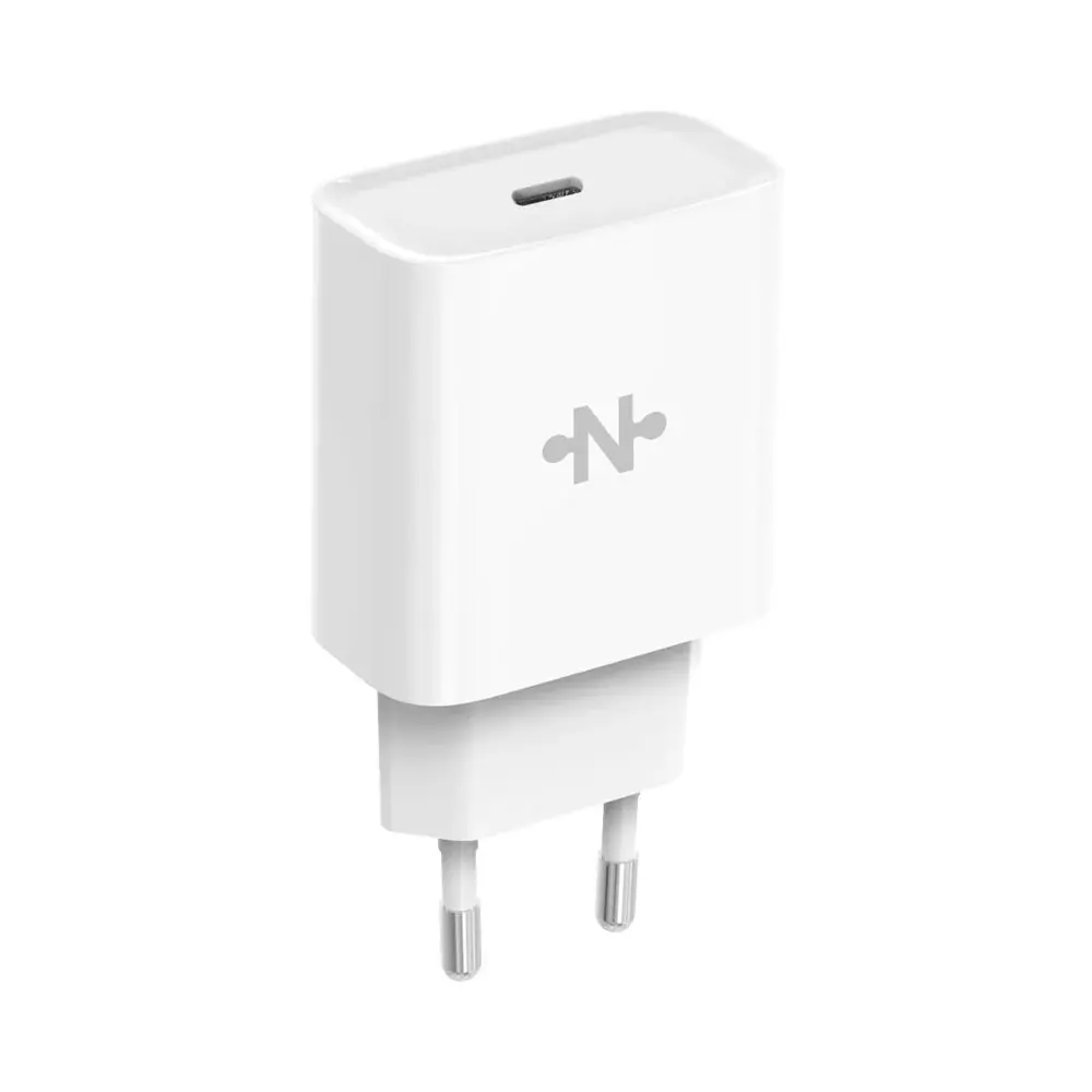 Pack Chargeur Secteur USB-C CONNECT MC-CBC10.5W PD 10.5W Bulk x10 Blanc