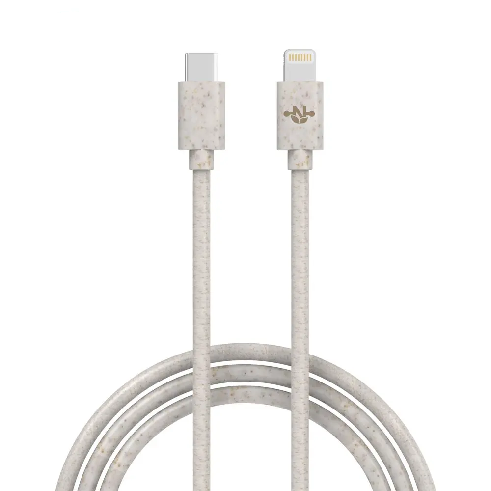 Câble Data USB-C vers Lightning CONNECT MC-CLB10 Eco-Friendly 20W (1m) Beige