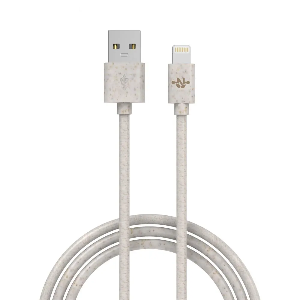 Câble Data USB vers Lightning CONNECT MC-CLB9 Eco-Friendly 12W (1m) Beige