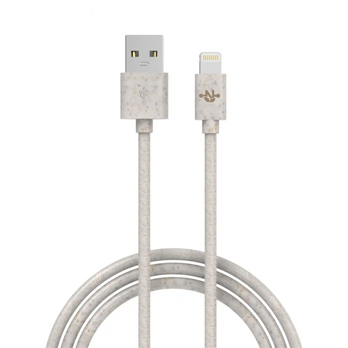 Câble Data USB vers Lightning CONNECT MC-CLB9 Eco-Friendly 12W (1m) Beige