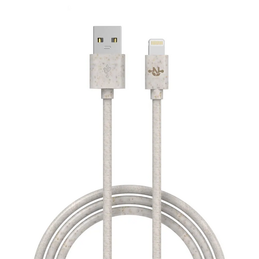 Câble Data USB vers Lightning CONNECT MC-CLB9 Eco-Friendly 12W (1m) Beige