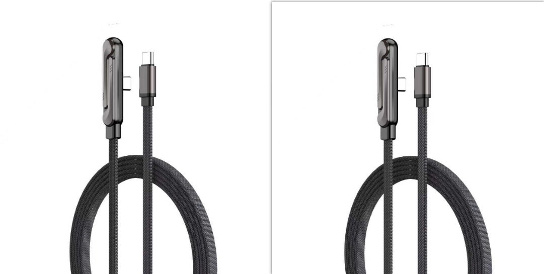 240W Foldable Stand Data Cable With Super fast Charging Support