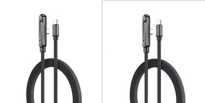 240W Foldable Stand Data Cable With Super fast Charging Support