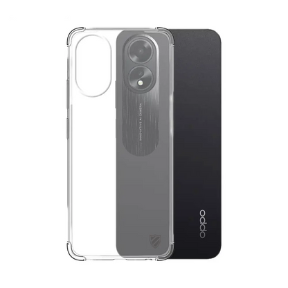 Coque Silicone Renforcée PROTECT pour OPPO A18 Transparent