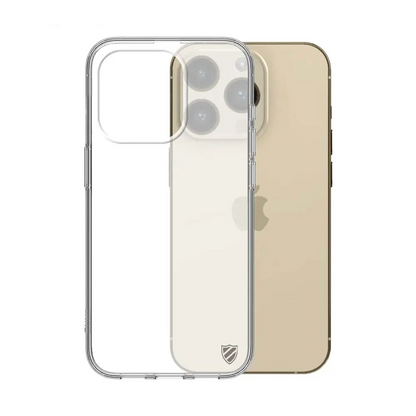 Coque Silicone PROTECT pour Apple iPhone 14 Pro Transparent