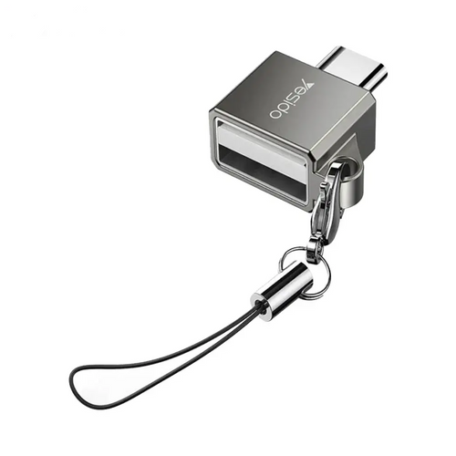 Adaptateur OTG USB Femelle vers USB-C Mâle Yesido GS08