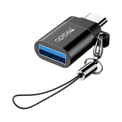 Adaptateur OTG USB Femelle vers USB-C Mâle Yesido GS06