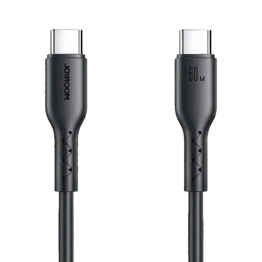Câble Data USB-C vers USB-C JOYROOM SA26-CC3 Flash-Charge Series 60W (1m) Noir