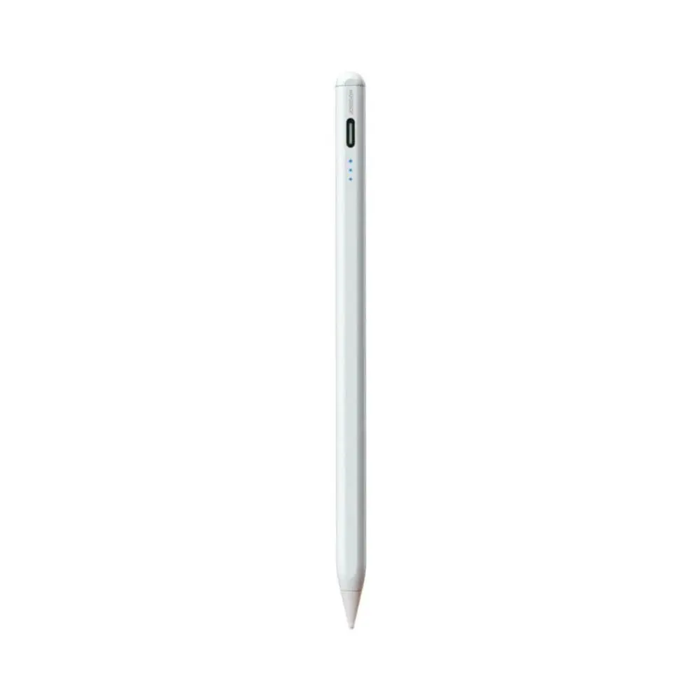 Stylet JOYROOM JR-X9S Actif pour iPad (avec 2 Pointes de Remplacement) Blanc