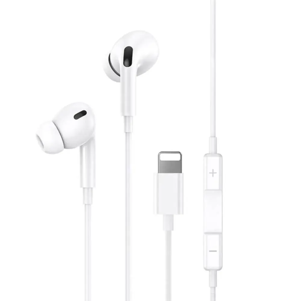 Écouteurs Filaires Lightning Usams US-SJ453 (Bluetooth) Blanc